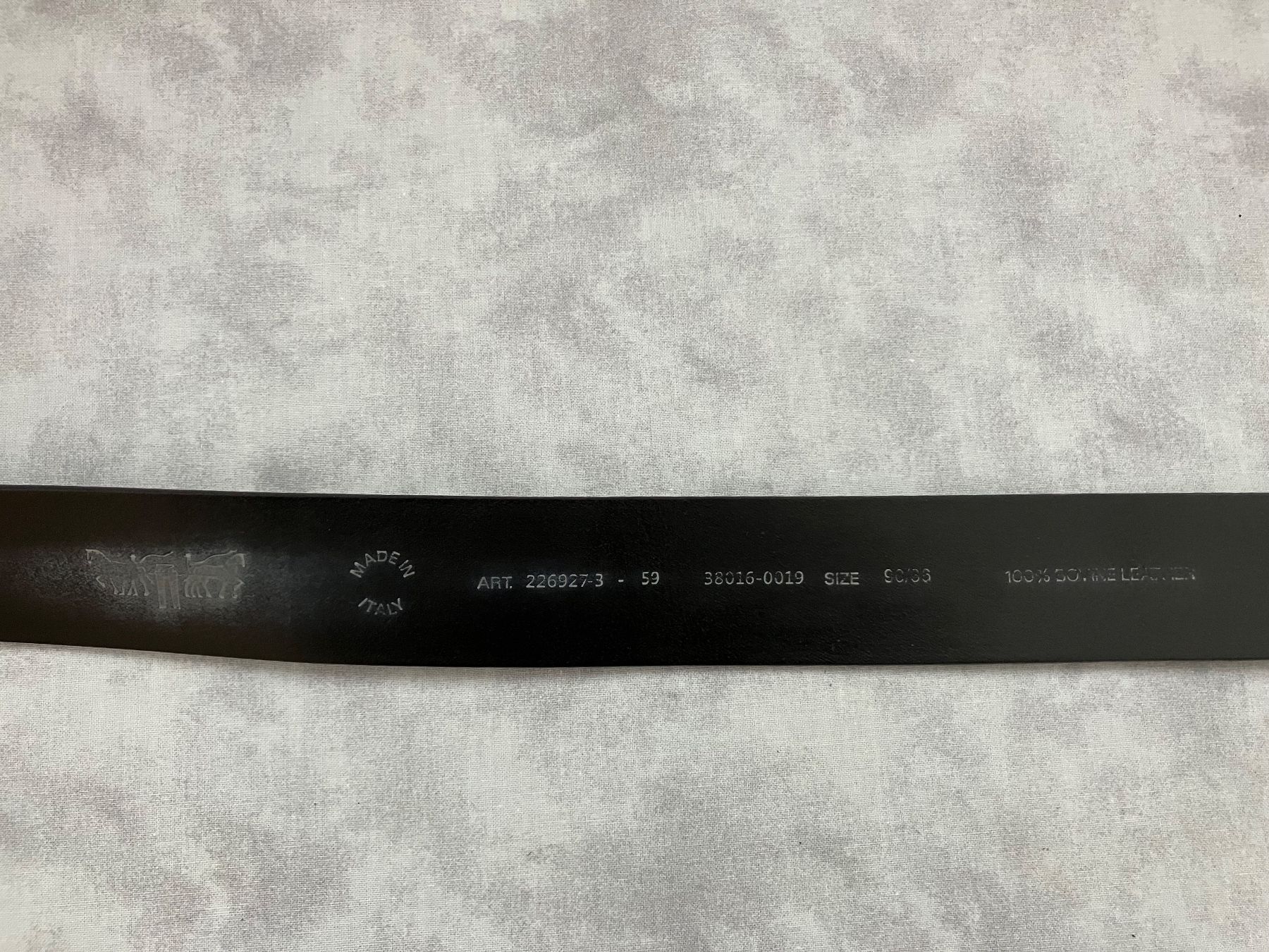 Levi's Cinture: Levi’s Ledergürtel schwarz, Gr. 90 – Usato da Diepoldsau venduto da mabeapt 1