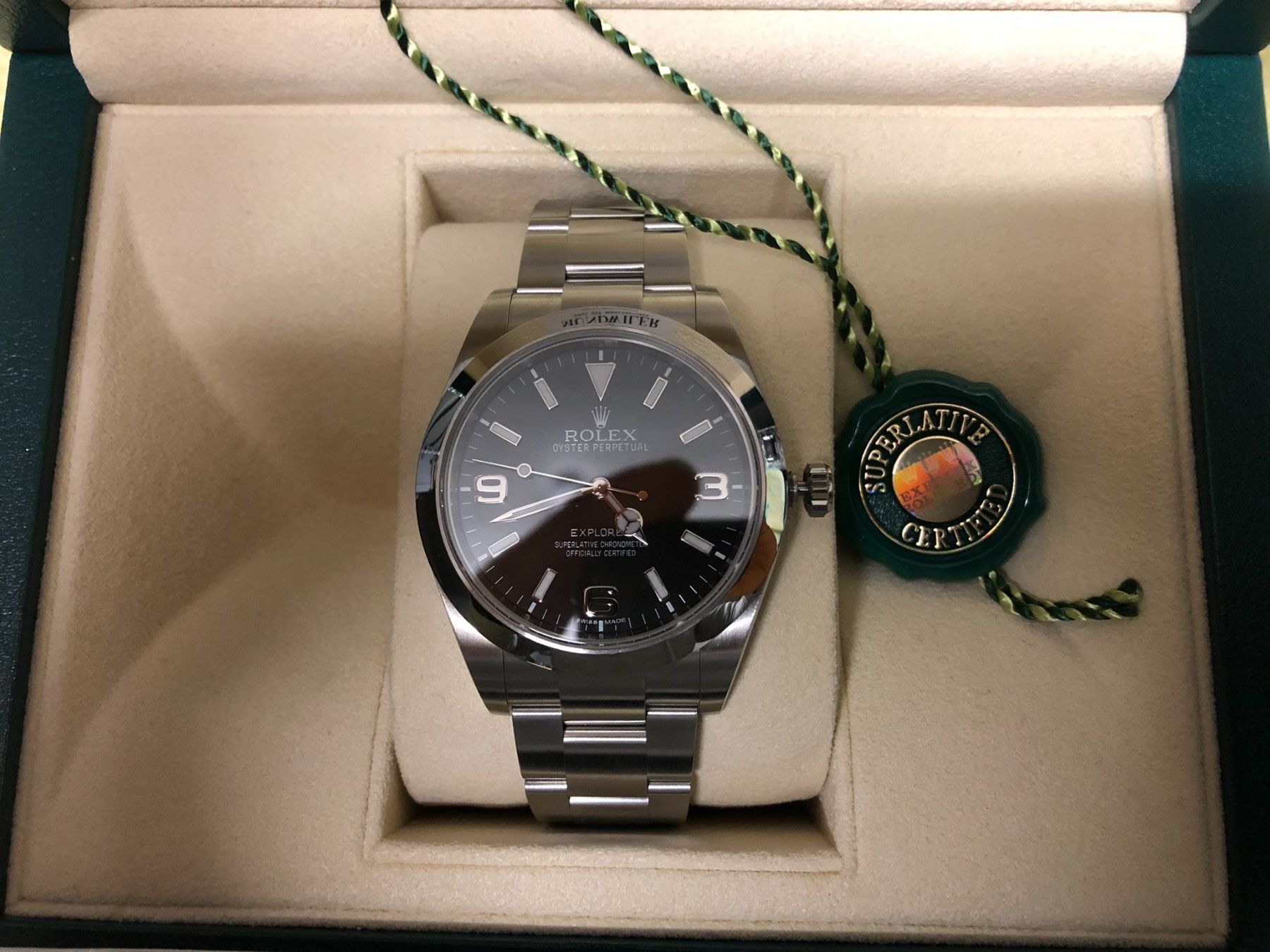 Rolex Uhren: Rolex Explorer 1; 40mm – Neu (gemäss Beschreibung) aus Glattpark (Opfikon) von eidgenosse601