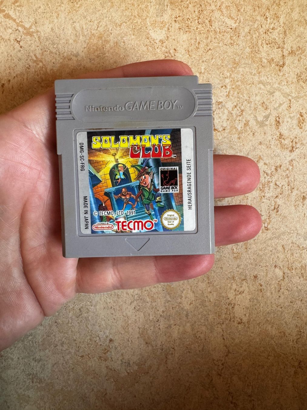 Nintendo Spiele: Solomon's Club Game Boy – Gebraucht aus Zürich von fresh0001