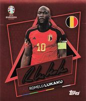 Topps EURO 2024 Swiss Edition SP BEL mit Signatur