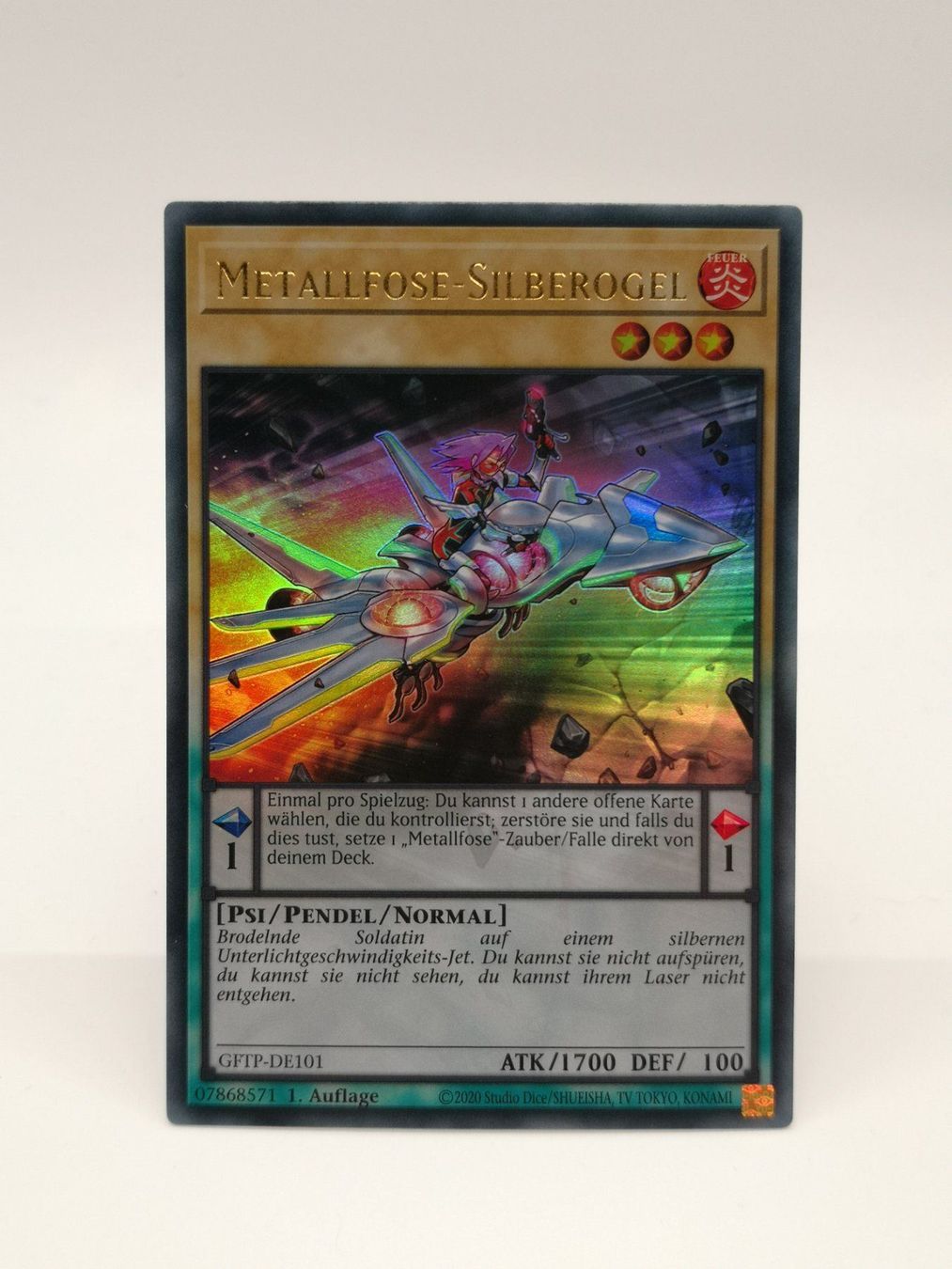 Yugioh Carte collezionabili: YU-Gi-Oh Metallfose-Silberogel – Nuovo (secondo la descrizione) da Zofingen venduto da gerrymovie93