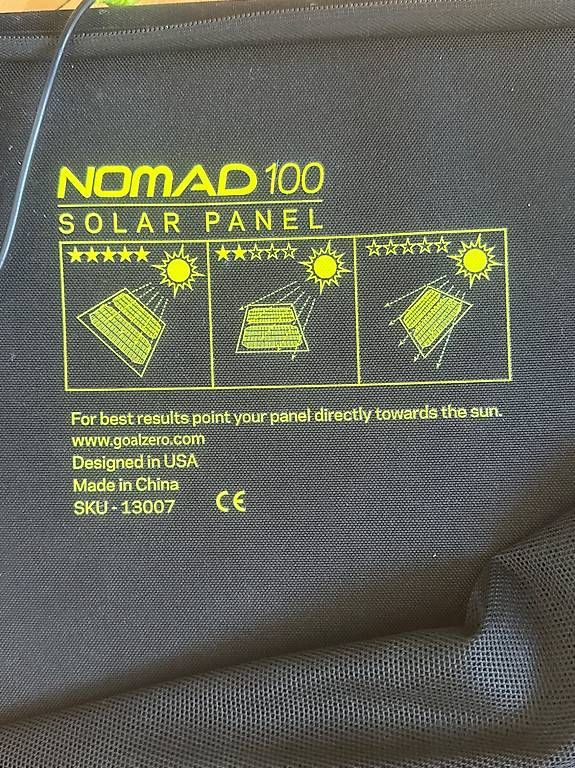 Solargeräte und Solarprodukte: Kaputtes Goal-Zero Solarpanel (Nomad 100) – Gebraucht aus Luzern von dariajenni 3