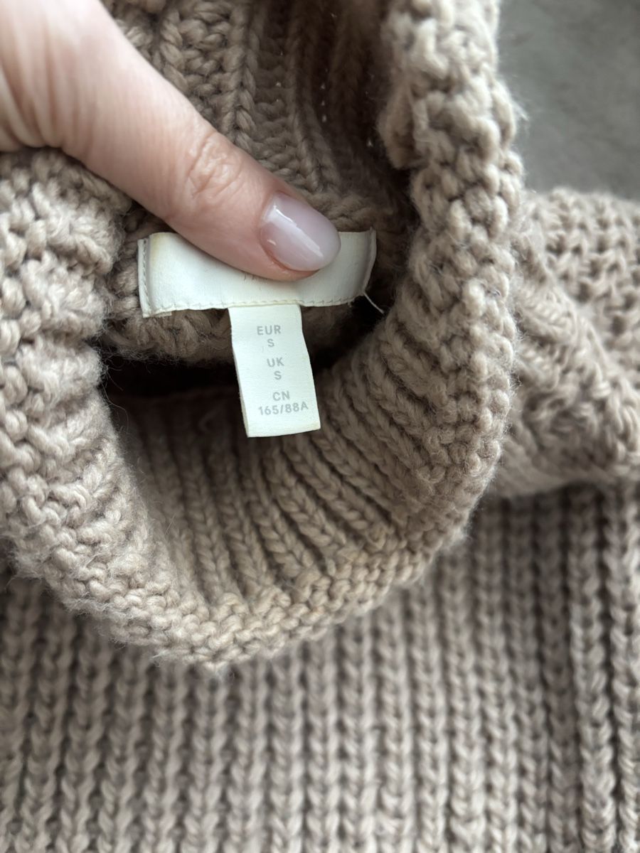 H&M Maglioni & Felpe: H&M Strickpullover, Beige, Gr. S, Top Zustand! – Usato da Augst BL venduto da fine-art 2
