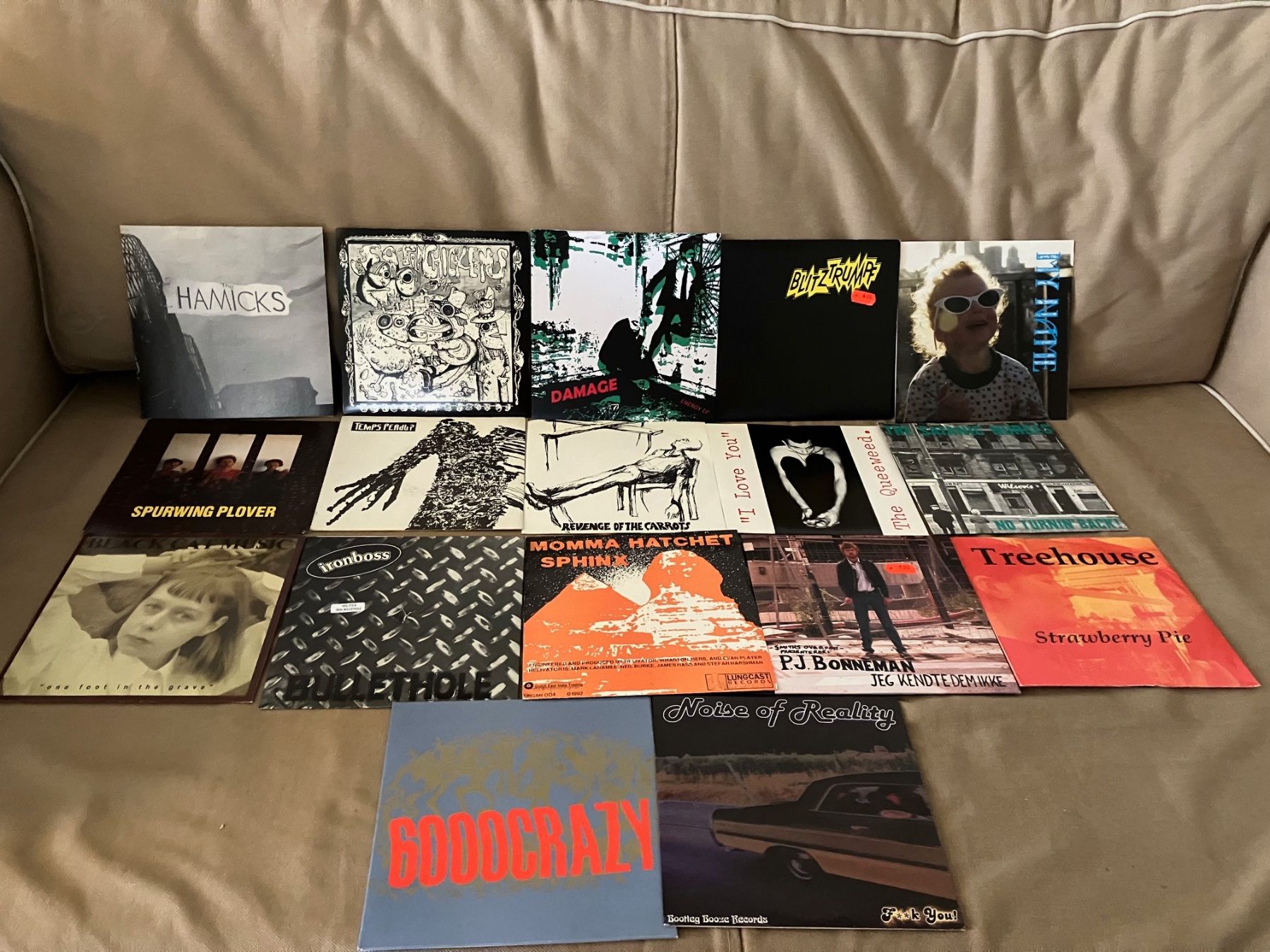 Schallplatten: Single Sammlung Punk, Hardcore, Gasoline, etc. – Gebraucht aus Zürich von Sophierecords