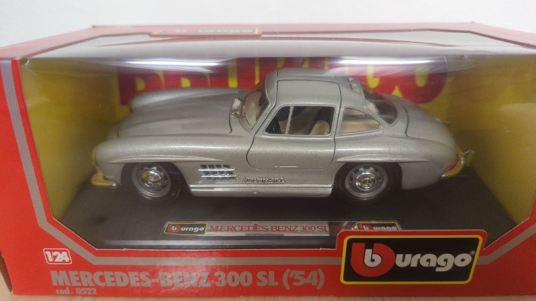 Bburago Modellautos: Modellauto Merzedes -Benz 300 SL 1954 – Gebraucht aus Villmergen von K_o_c_h 1