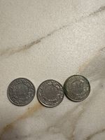 3x 2 Franken 1970 1978 1987 Münzen CHF Sammlerstücke