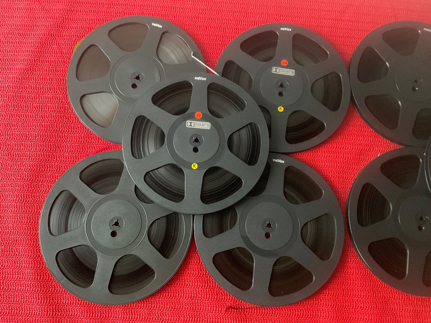 Revox Apparecchi a nastro: 10 ReVox Spulen mit Band – Usato da Langenthal venduto da RronJora 2