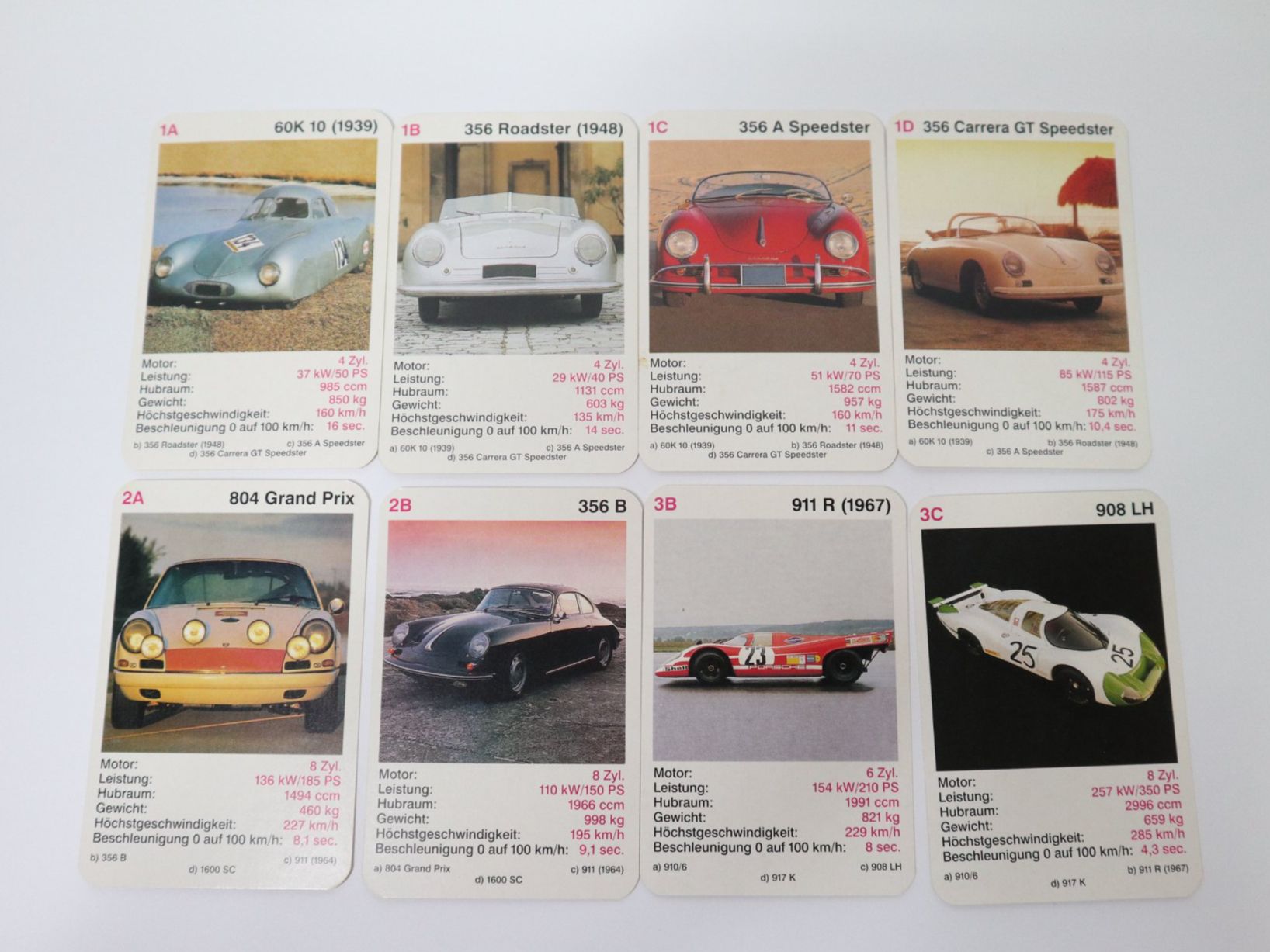 Giochi: Porsche Quartett Mega Trumpf, Top Zustand – Usato da Eschenbach SG venduto da Astalavista 1