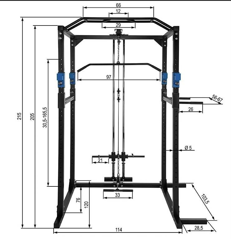 Vélos d'appartement: Vielseitige Kraftstation, Power Rack – D'occasion à Goldach par Uncle_Perch