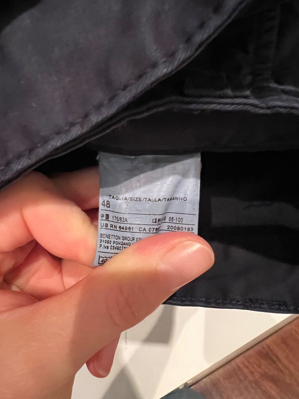 Benetton Pantaloni: Benetton Shorts, Gr. 48 – Usato da Zürich venduto da Linde1039 3