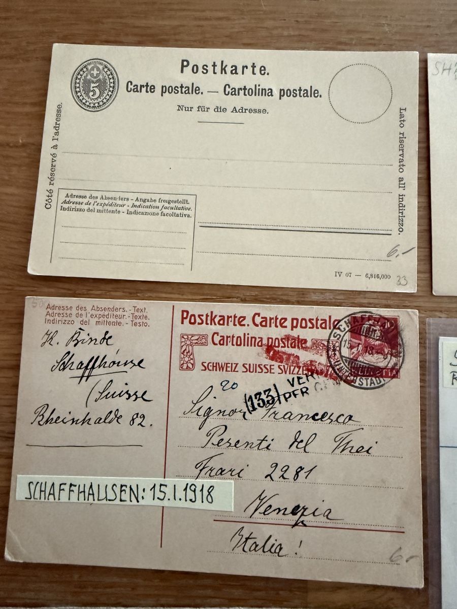 Cartes postales: Briefe und Postkarten Konvolut Schweiz Ansichtskarten – D'occasion à Goldach par Messerguru 1