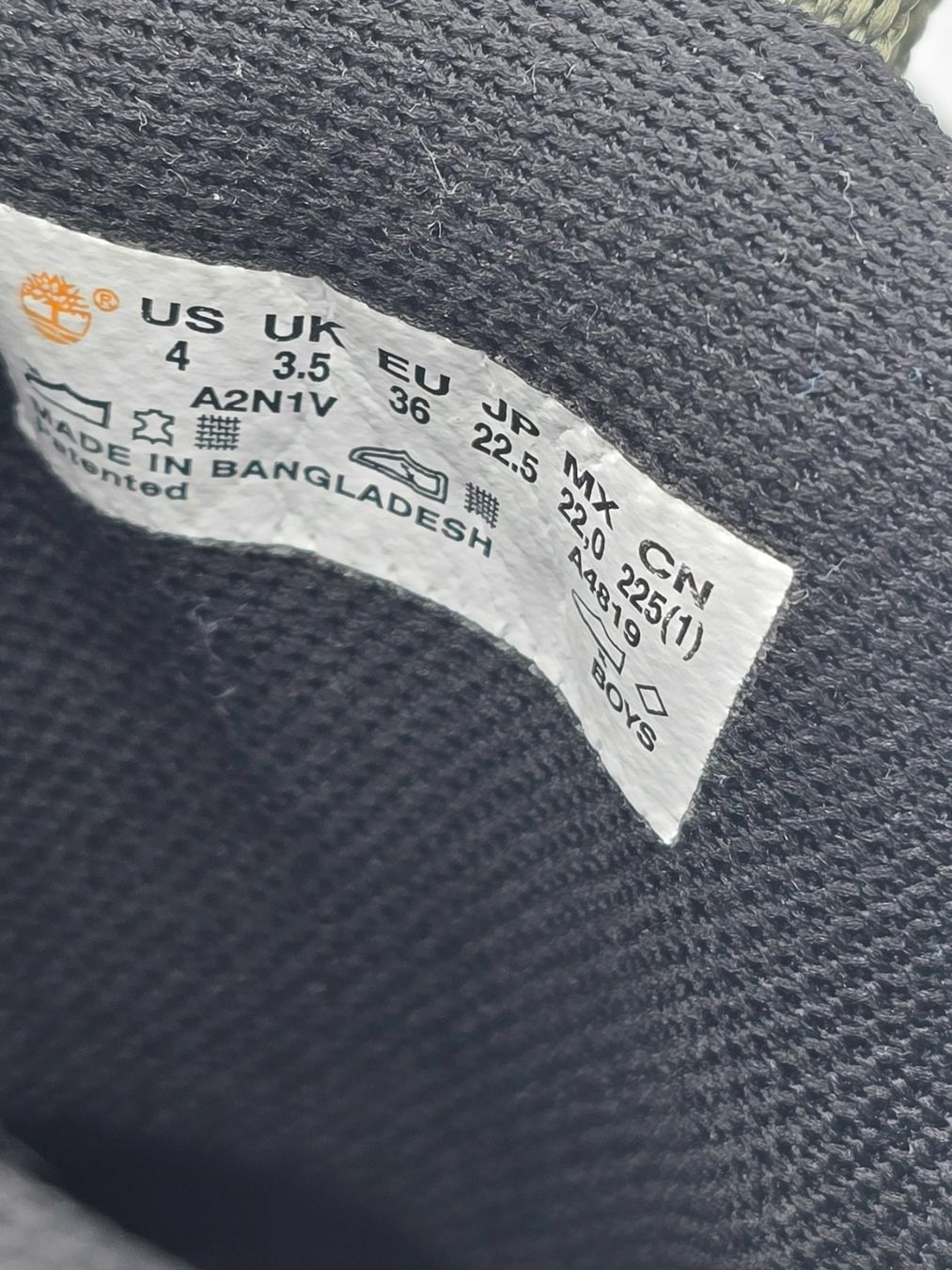Scarpe per ragazzi: Jungen Schuhe , Grau/Grün, GR 36 – Usato da Schlatt TG venduto da Andis3 3