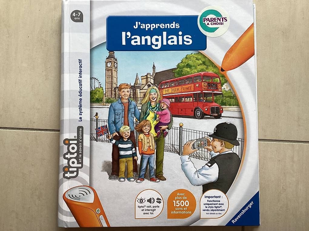 Giochi: Livre interactif Tip Toi Japprends langlais  – Usato da Prangins venduto da ann_5ngr