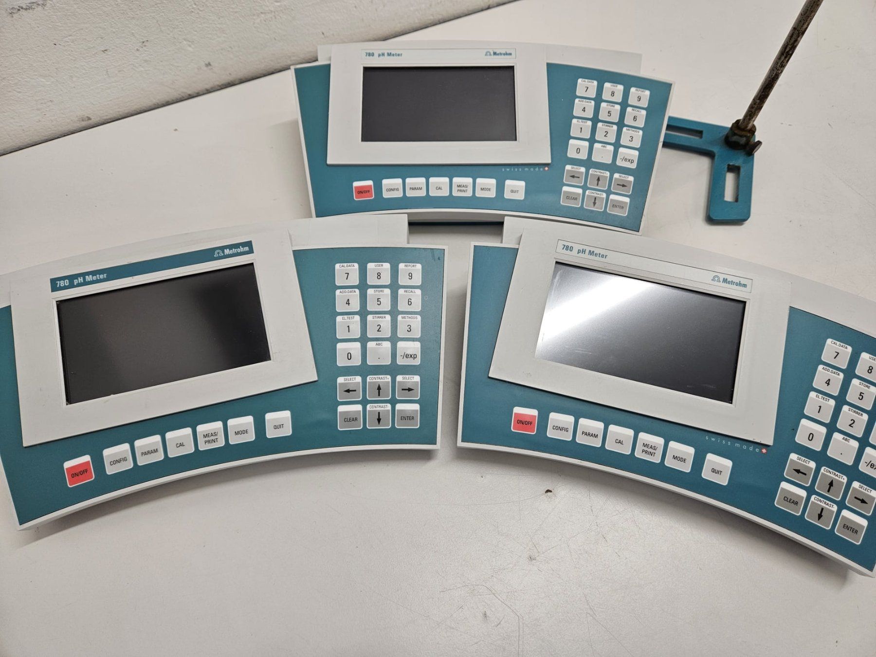 Accessori da laboratorio: 3er Set 780 Metrohm pH-Meter – Usato da Niederdorf venduto da LeptonAG_Labor 3