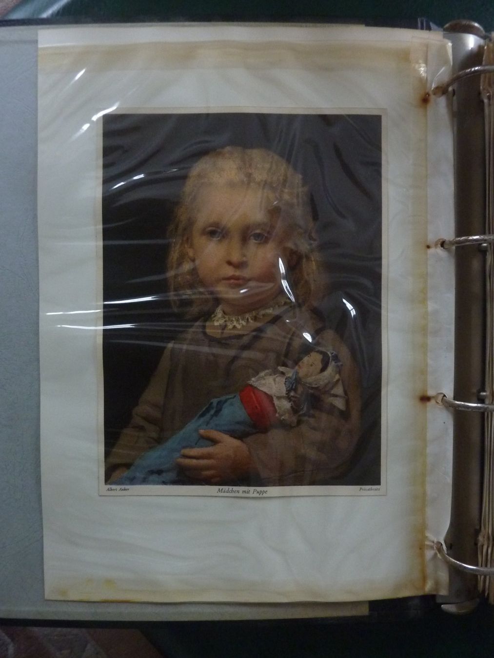 Foto & Immagini: Ordner mit Kunstdruck, meist Albert Anker – Usato da Triengen venduto da Nussbaum14 1
