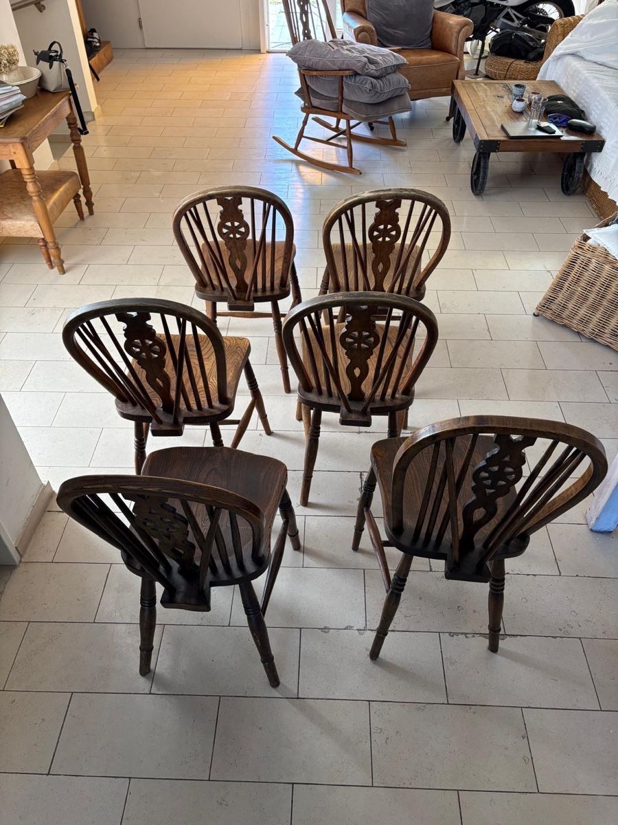 Sedie: Antiker Holzstuhl, Windsor – Usato da gockhausen venduto da monette08