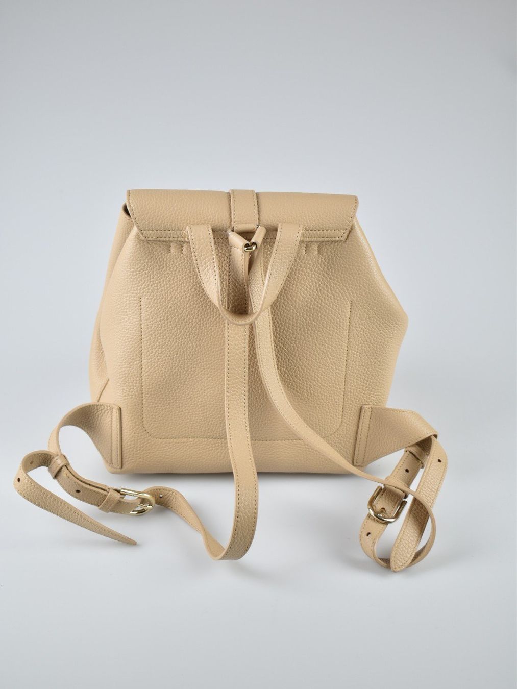 Furla Zaini: Furla Net Rucksack, Leder, beige, neuwertig – Nuovo (secondo la descrizione) da Nürensdorf venduto da 2ND_STORY 1