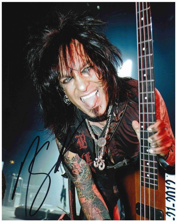 NIKKI SIXX - *MÖTLEY CRÜE* handsigniert (20x25cm) mit COA (D'occasion ...