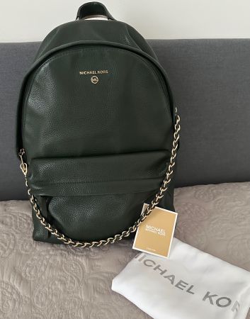Michael Kors Rucksack Grün Damen Leder Tasche
