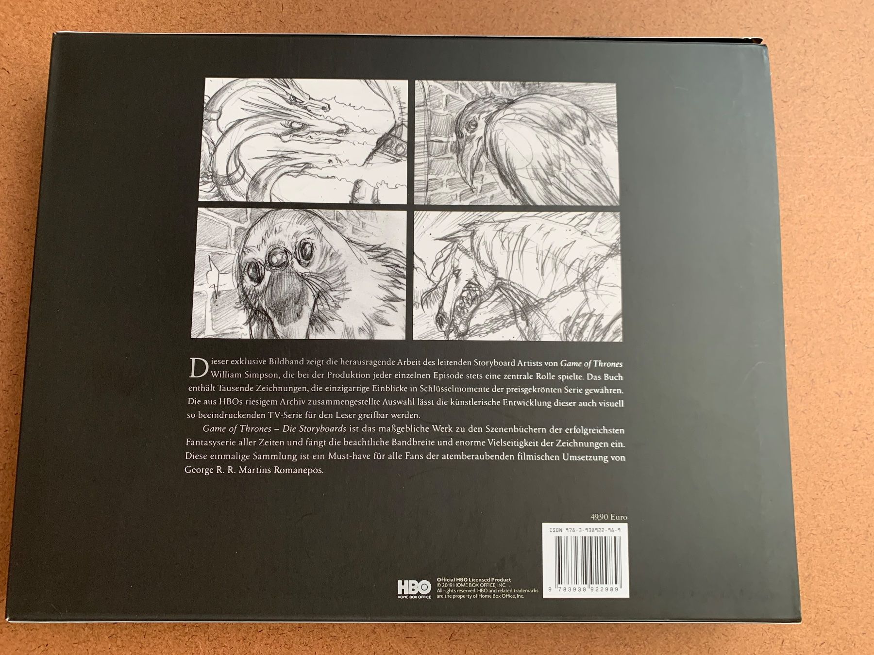 Libri: Game of Thrones - Die  Storyboards – Nuovo (secondo la descrizione) da ARISDORF venduto da evez4 1