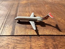 Schabak 1:600 - Fokker F-100 Swissair - Metallmodell