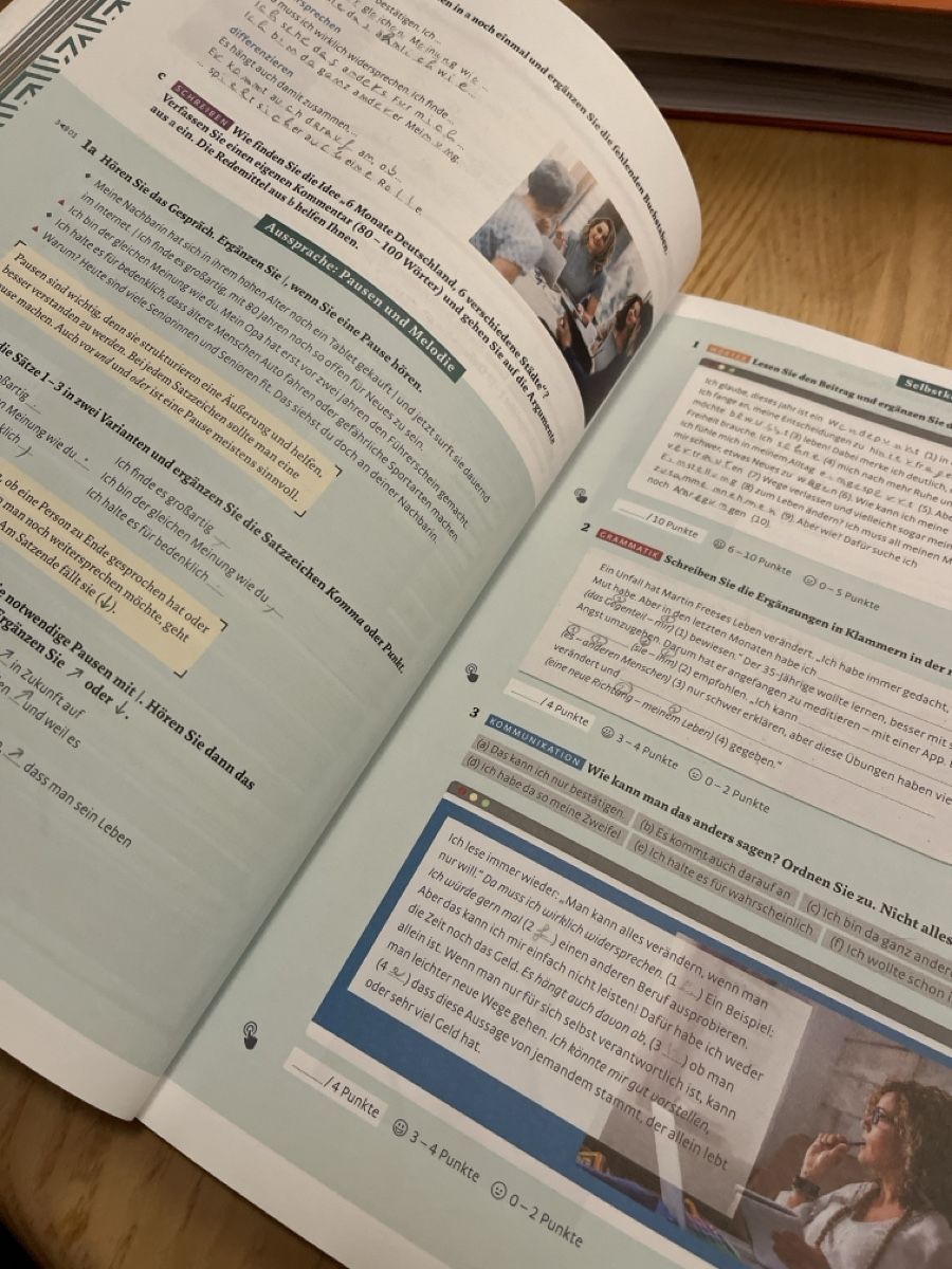 Libri: Textbook German as a Foreign Language Vielvalt B2.1 – Usato da Zürich venduto da lor_v6pq 1