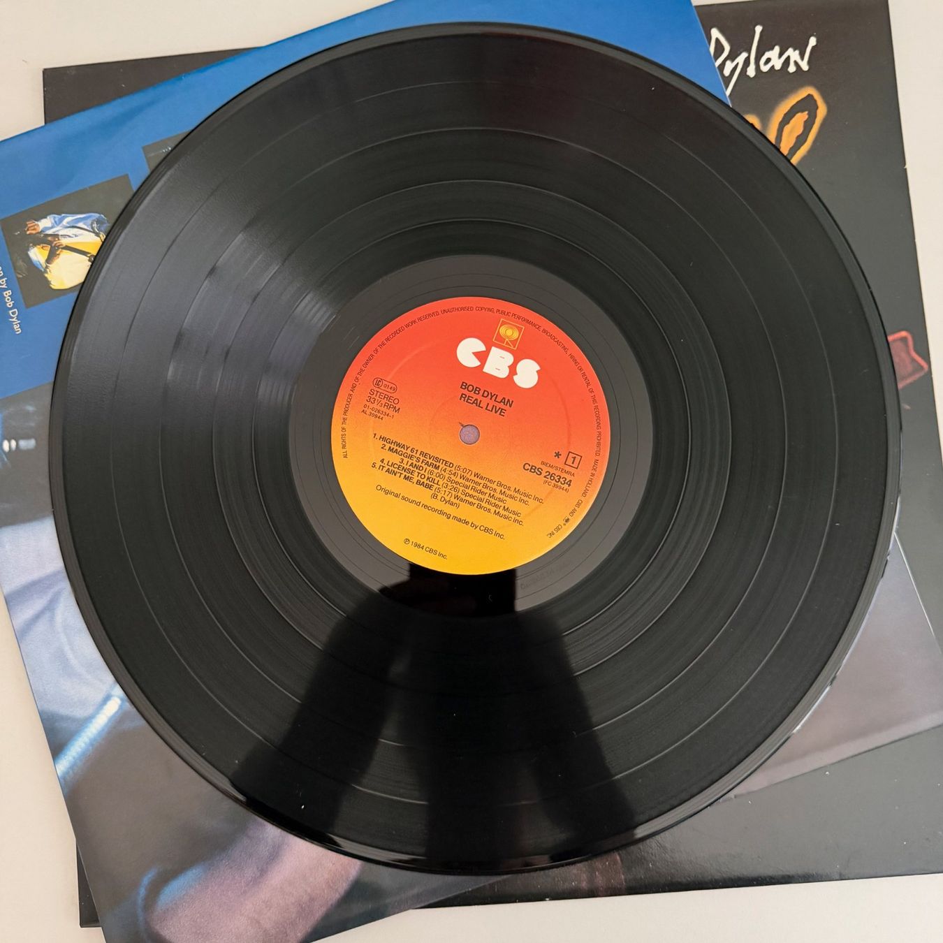 Schallplatten: Bob Dylan – Real Live (LP) – Gebraucht aus Nänikon von marcusg70 2