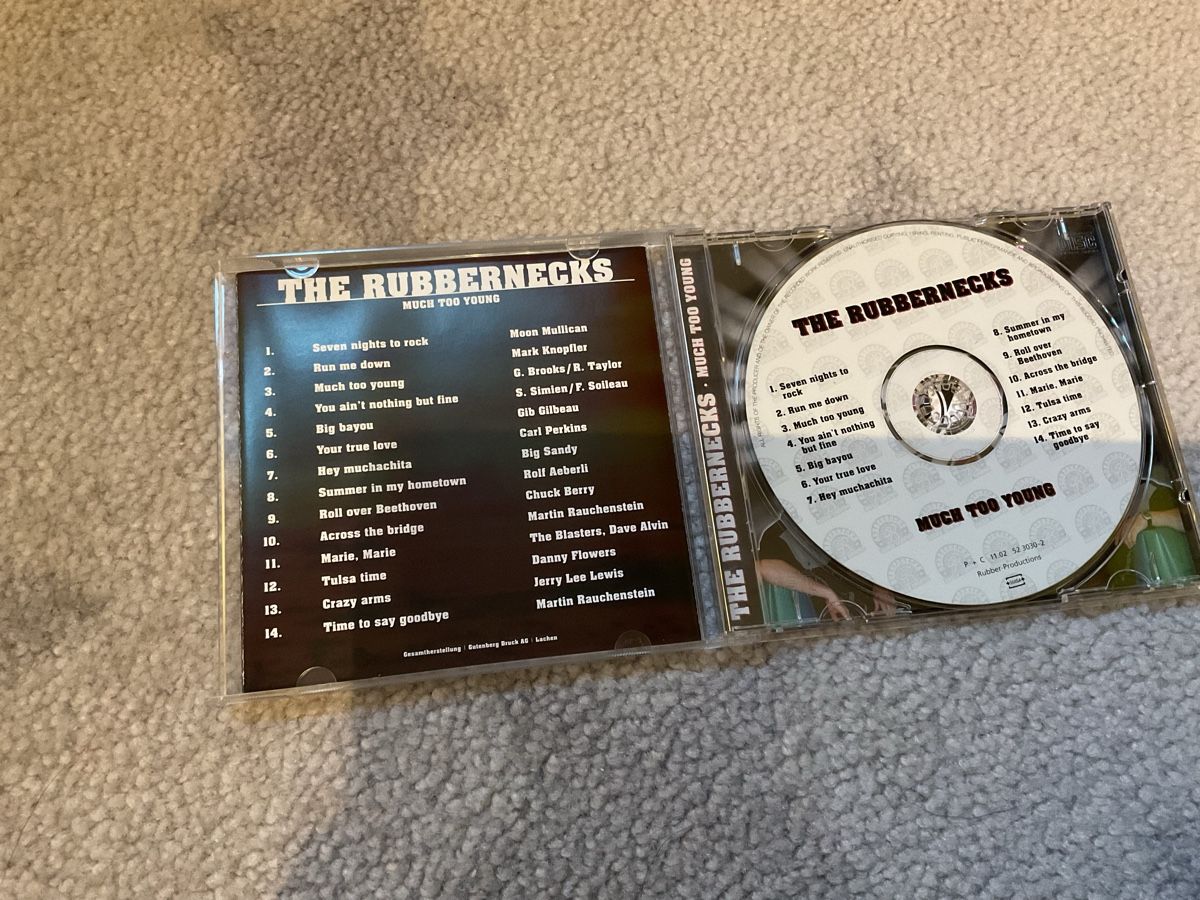 CDs: The Rubbernecks - Much Too Young CD – Gebraucht aus Grub SG von Vinciguerra 2