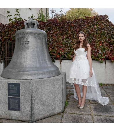 Kurze herrlich sexy Hochzeitskleid