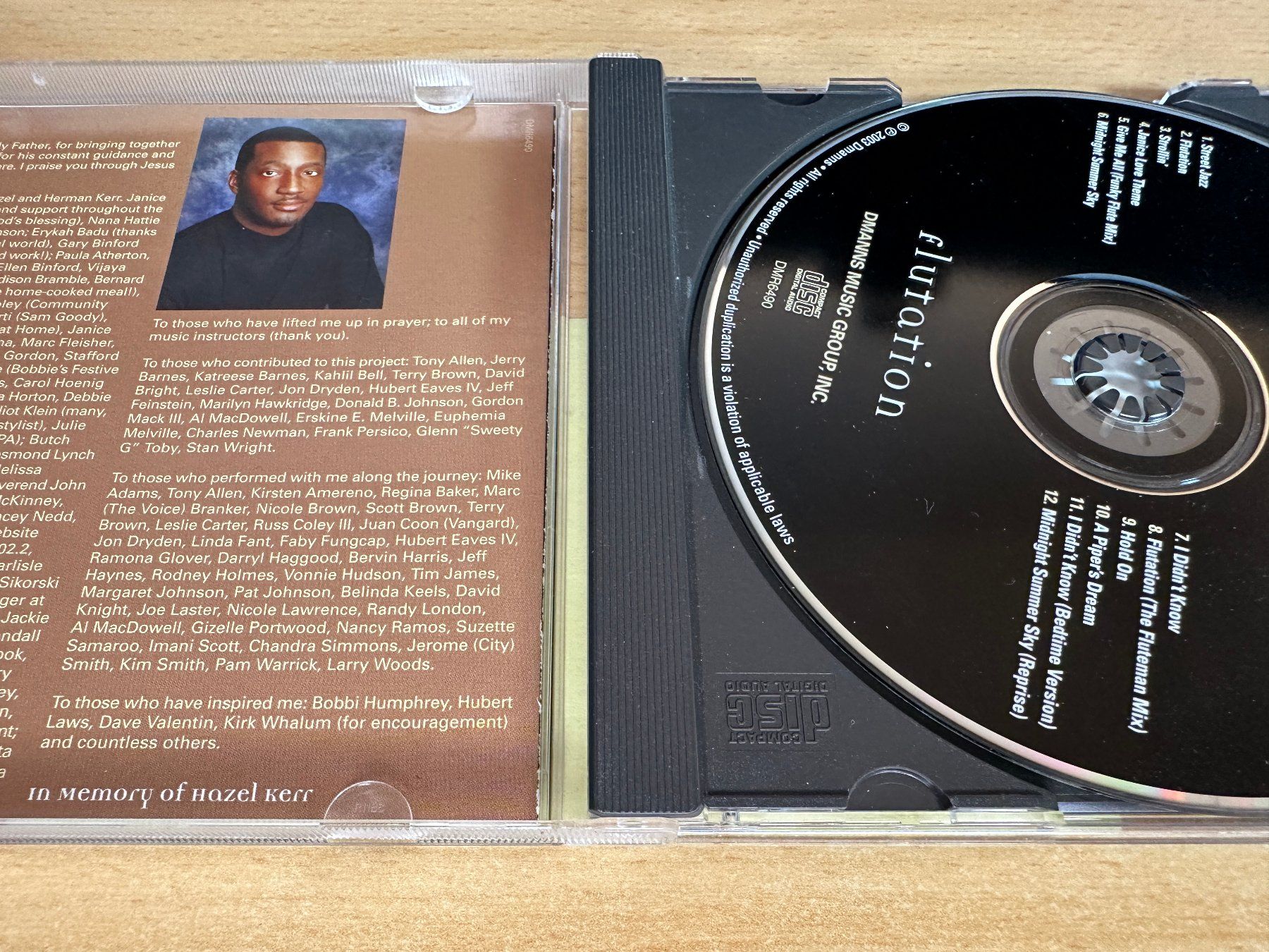 CD: Dwayne Kerr - Flutation – Usato da Rikon im Tösstal venduto da Alpenmutz 2