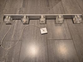 5-flammige Designerleuchte mit G9 Sockel
