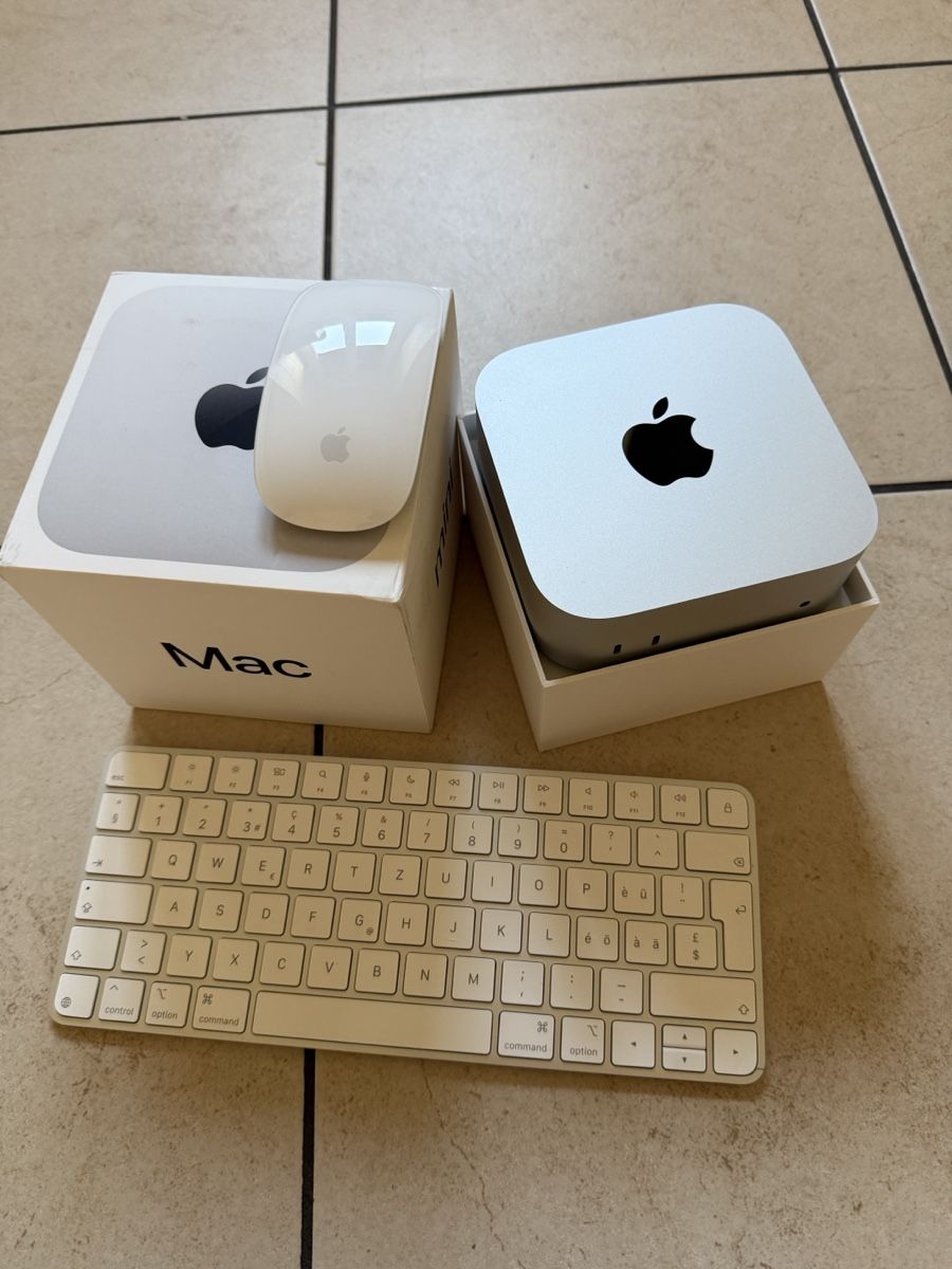 Apple PC: Mac Mini M4 - Stand - Mouse - Tastatur Apple – Usato da Lausanne venduto da LePetitBrocanteur