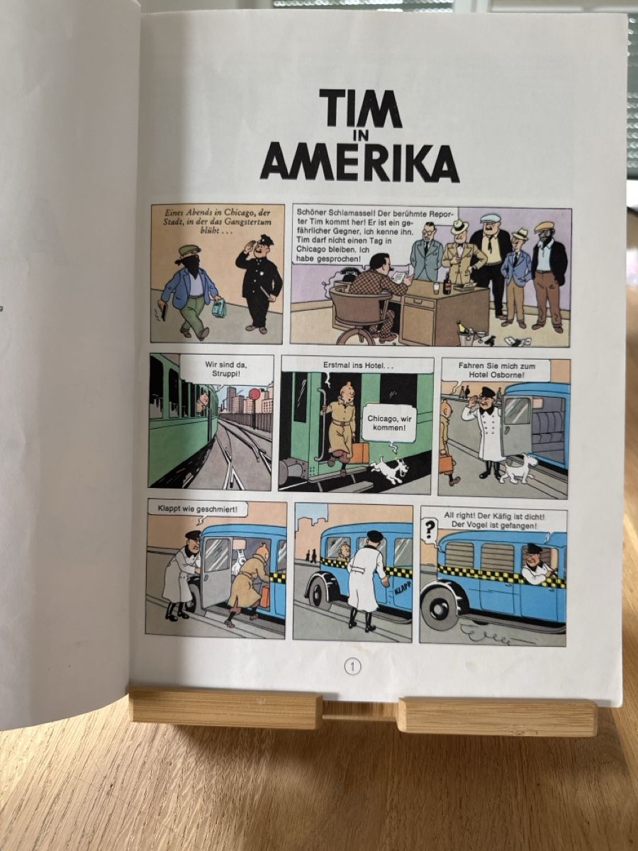Fumetti: Tim und Struppi Tim in Amerika Carlsen Comic 1982 – Usato da Kestenholz venduto da smsale23 3