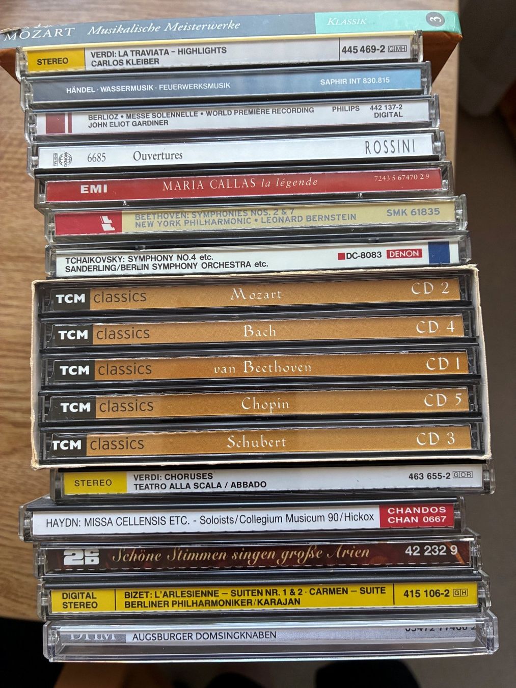 CD: 🎼 Grosse Klassik-CD Sammlung ca. 85 CDs mit Box-Sets – Usato da Schliern b. Köniz venduto da Mixmu