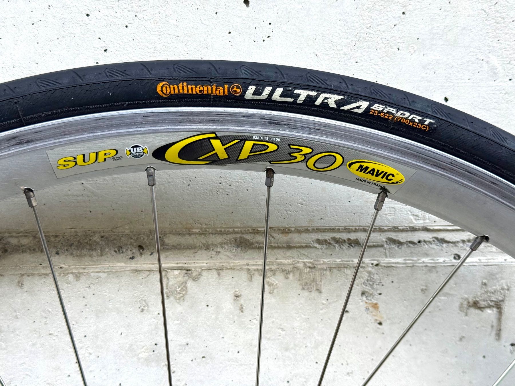 Shimano Ersatzteile: Shimano 105 5500 Mavic CXP 30 Laufradsatz 28" LRS TOPZ. 2605 – Gebraucht aus Luzern von bikeandbeltcom 3