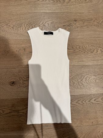 Weekend Max Mara Ribbed Knit Top - Size S - Great Look!