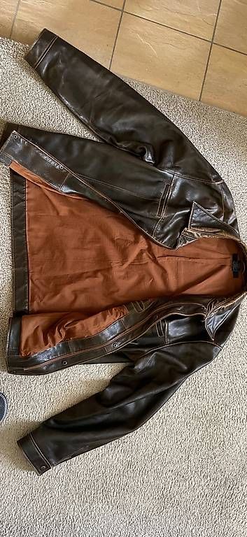 Giacche: Lederjacke dunkelbraun – Usato da Hunzenschwil venduto da ramses018 1