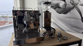 ECM IV Mechanika Rota Espressomaschine und Mühle Set