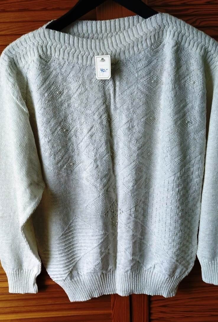 Maglioni & Felpe: Pullover in weiss mit Perlen - Grösse 38 - – Nuovo e nell'imballaggio originale da Zürich venduto da -italo- 3