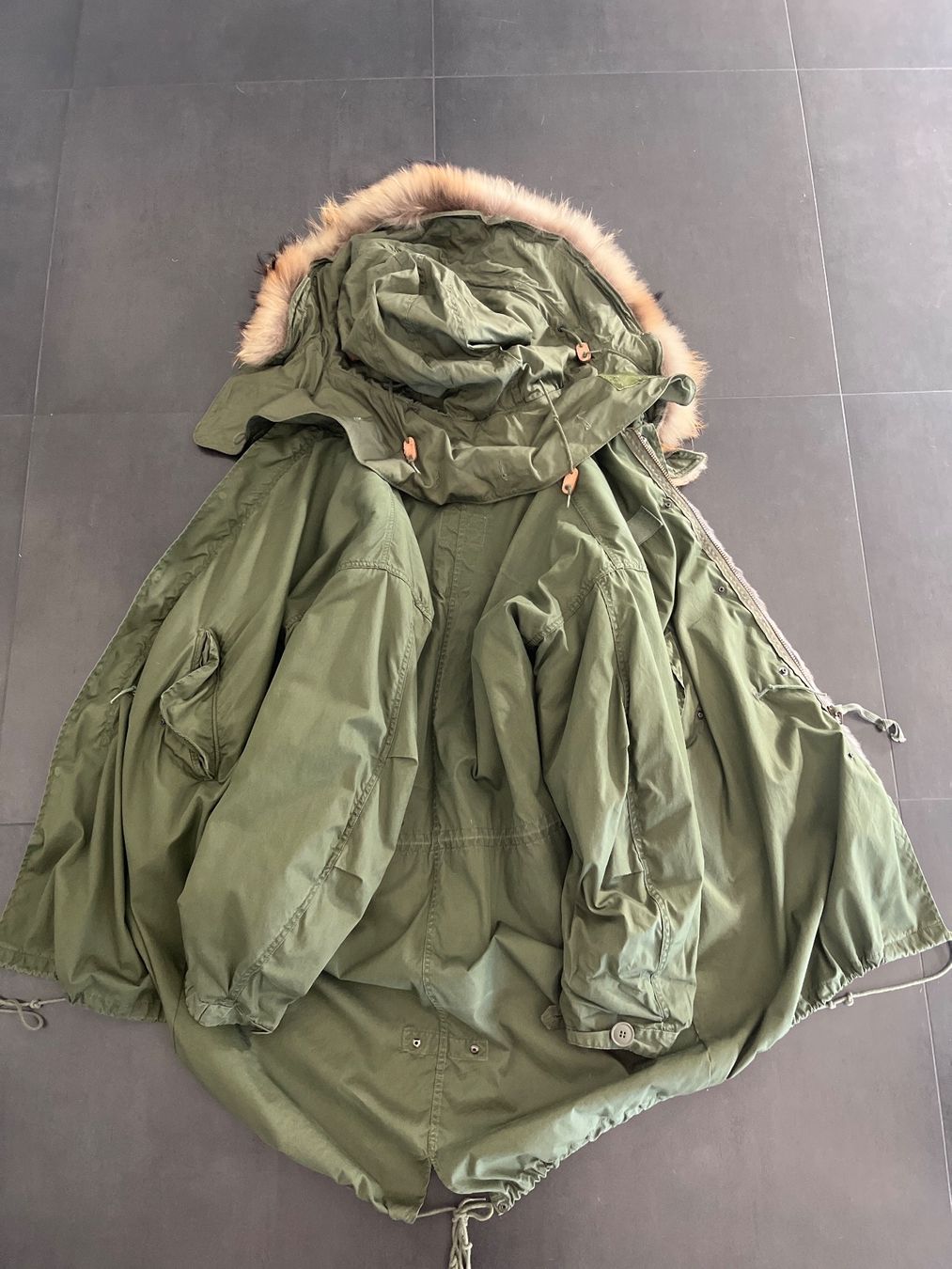 Mäntel: Barbed Parka Mantel Oversized Fellfutter Pelz – Gebraucht aus magden von maikik 4