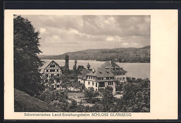 Cartoline postali: Steckborn, Schloss Glarisegg, Panoramabl – Usato da Berlin venduto da bartko-reher