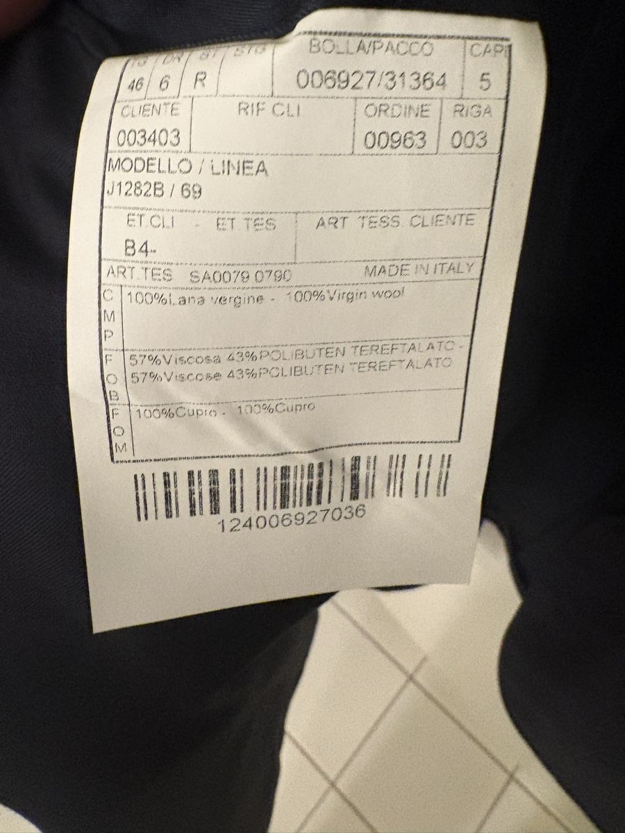 Boglioli Completi: Boglioli Dark navy virgin wool suit – Nuovo (secondo la descrizione) da Genève venduto da kir_ng95 4