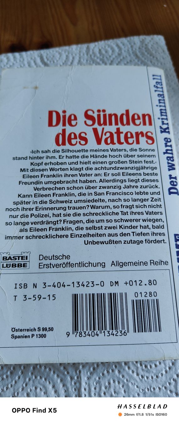 Livres: Die Sünden des Vaters – D'occasion à Volken par katz5 2
