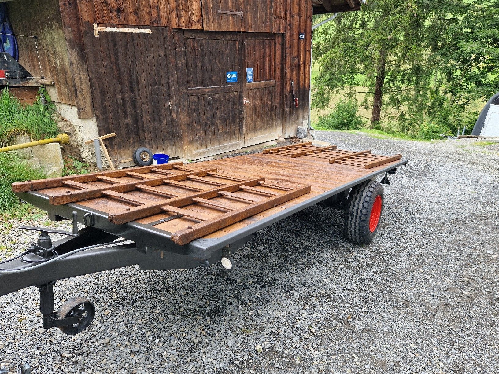 Rimorchi: Traktor- Anhänger / Brückenwagen – Usato da Unterkulm venduto da baghira2004