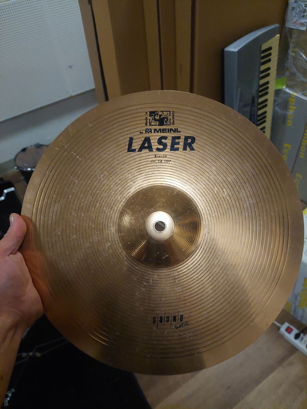 Meinl Musikinstrumente: Cymbal: crash 16/hihat 14: Meinl splash: Zildijan – Gebraucht aus Luzern von Tony_S 1