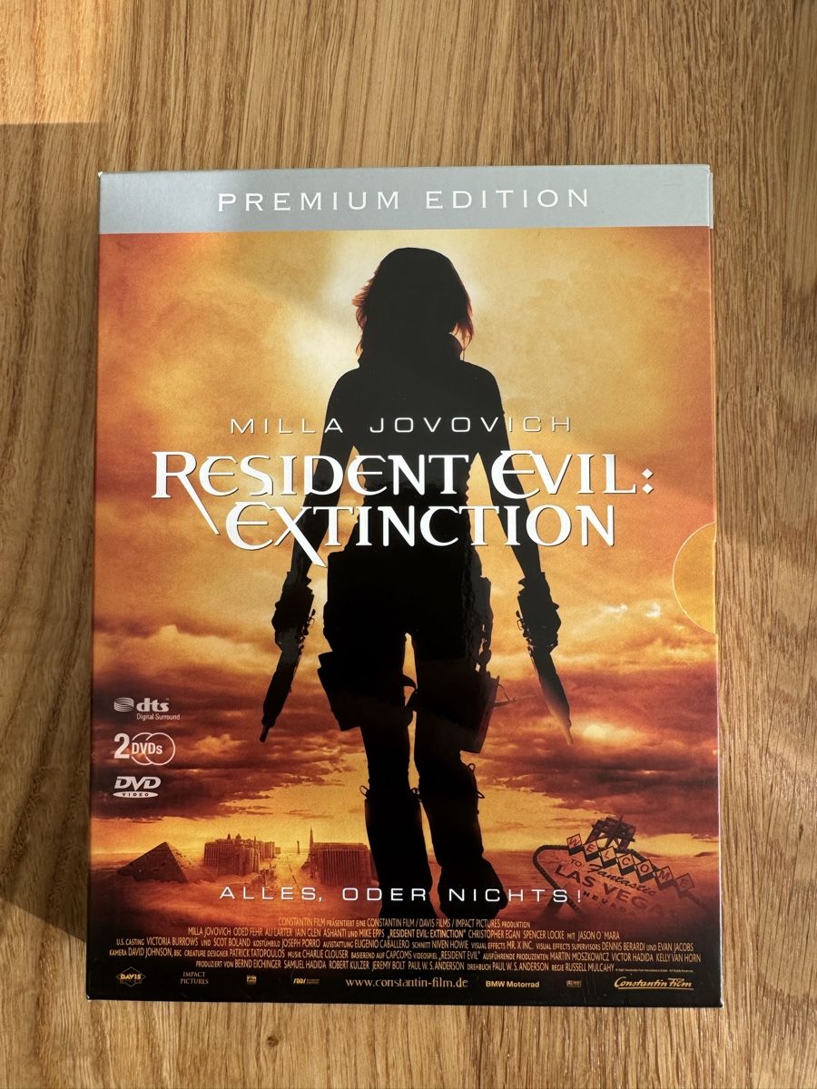 Tutti i DVDs: Resident Evil Extinction DVD Premium Edition 2 Discs Horror – Usato da Muhen venduto da Kusi_
