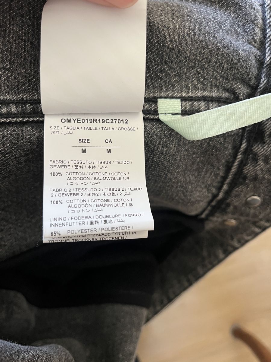 Off-White Giacche: Original Off-White Denimjacke, (M) – Usato da Bern venduto da cin_v87s 1