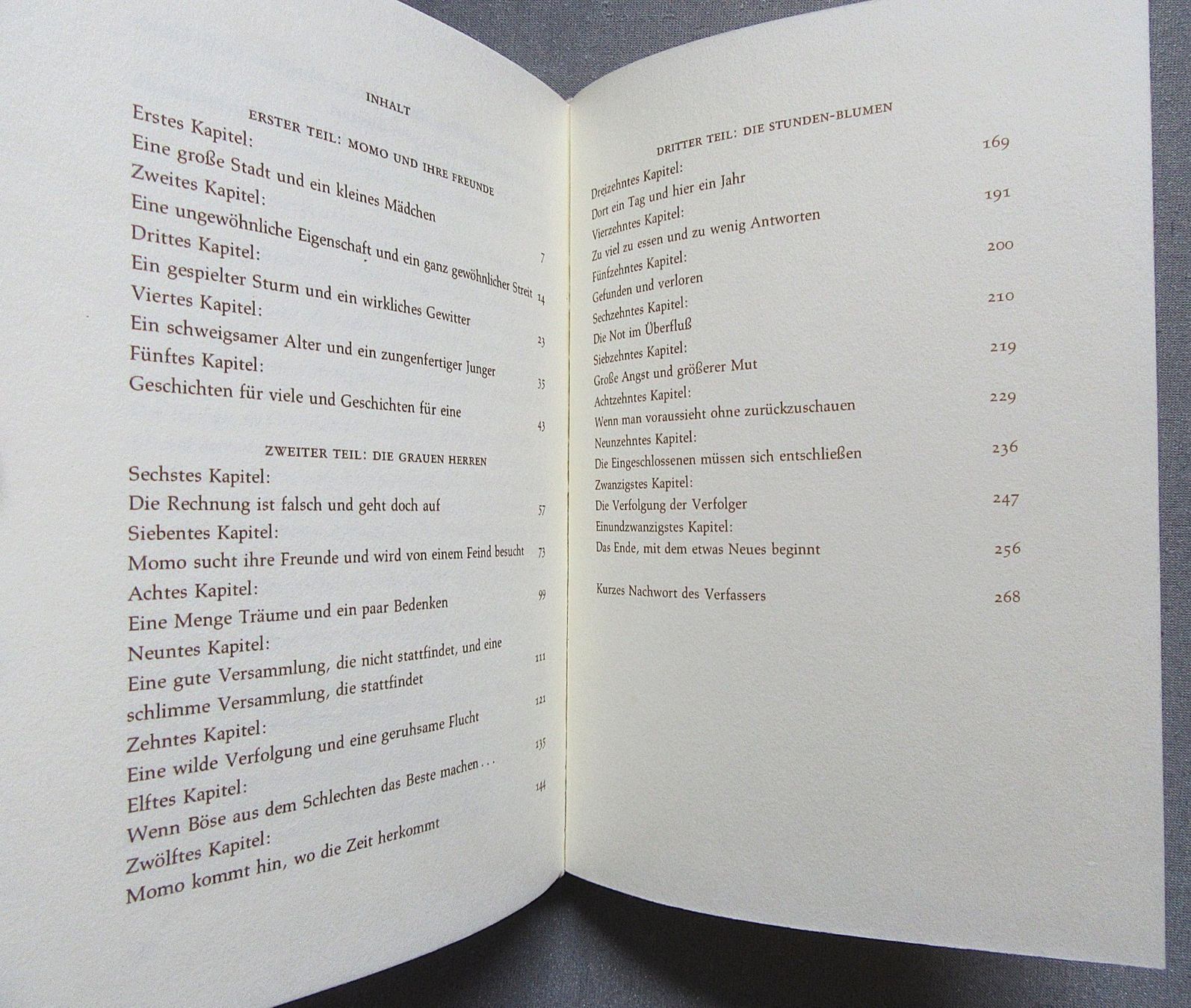 Bücher: Momo - Ein Märchen Roman - von Michael Ende – Gebraucht aus Auenstein von Padabimbim 2
