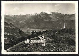 Alpe di Cardada, Panorama con la Croce
