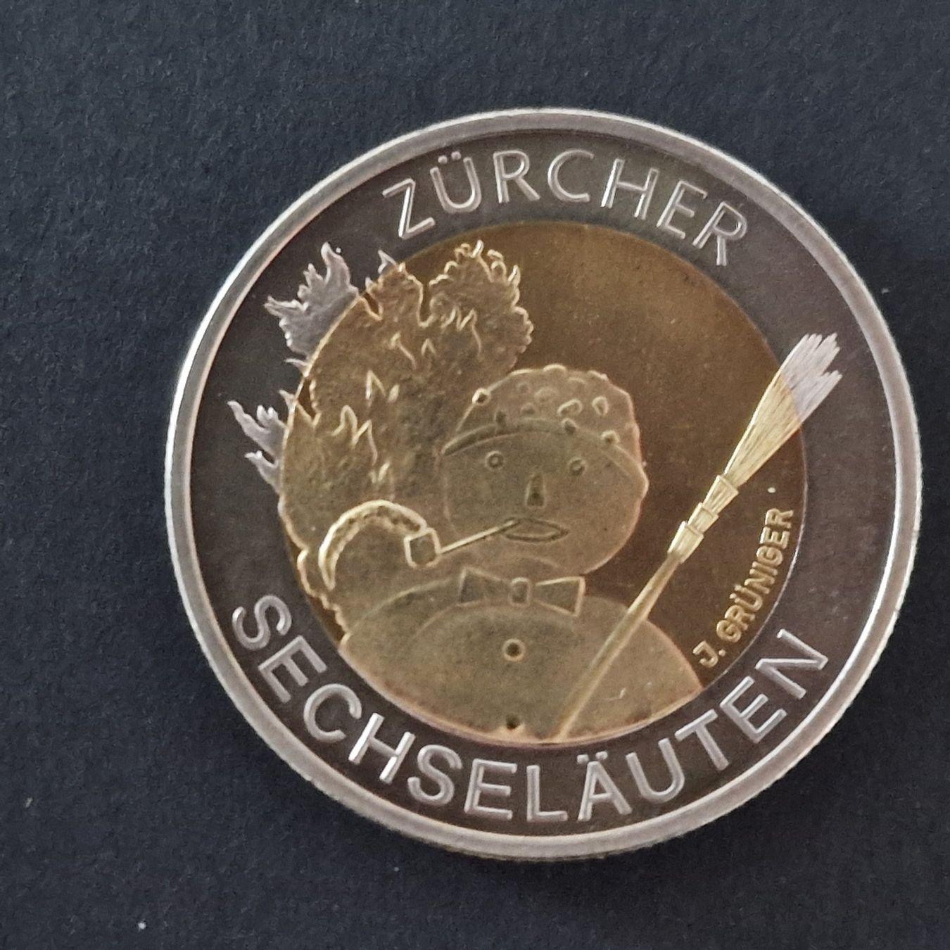 Alle Münzen: CHF 5.- commémorative 2001 – Gebraucht aus Bouveret von psv01 2